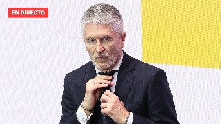 Grande-Marlaska comparece en la Comisión de Interior sobre las balizas V-16, en directo