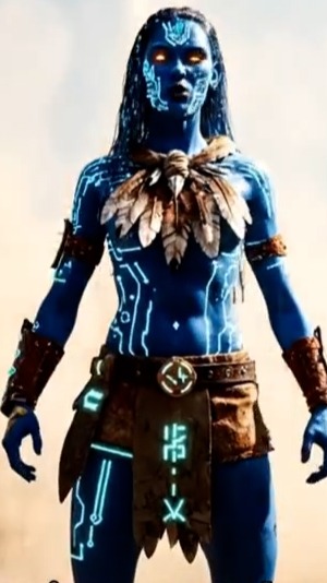 Gaitana, la polémica candidata hecha con IA