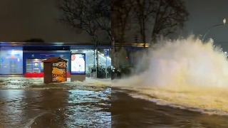 La rotura de una tubería corta el servicio de la línea 8 de Metro de Madrid  en Barajas