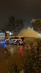 La rotura de una tubería en Barajas corta el servicio de la línea 8 de Metro de Madrid