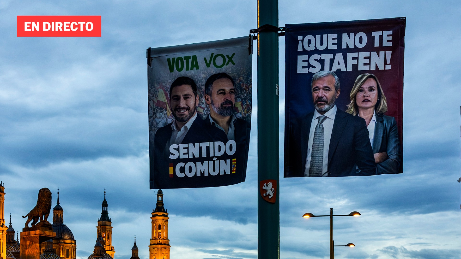 Apertura de los colegios electorales en las elecciones en Aragón, en directo