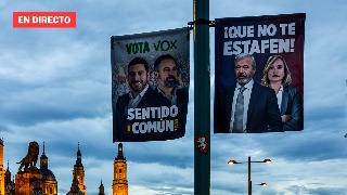 Apertura de los colegios electorales en las elecciones en Aragón, en directo