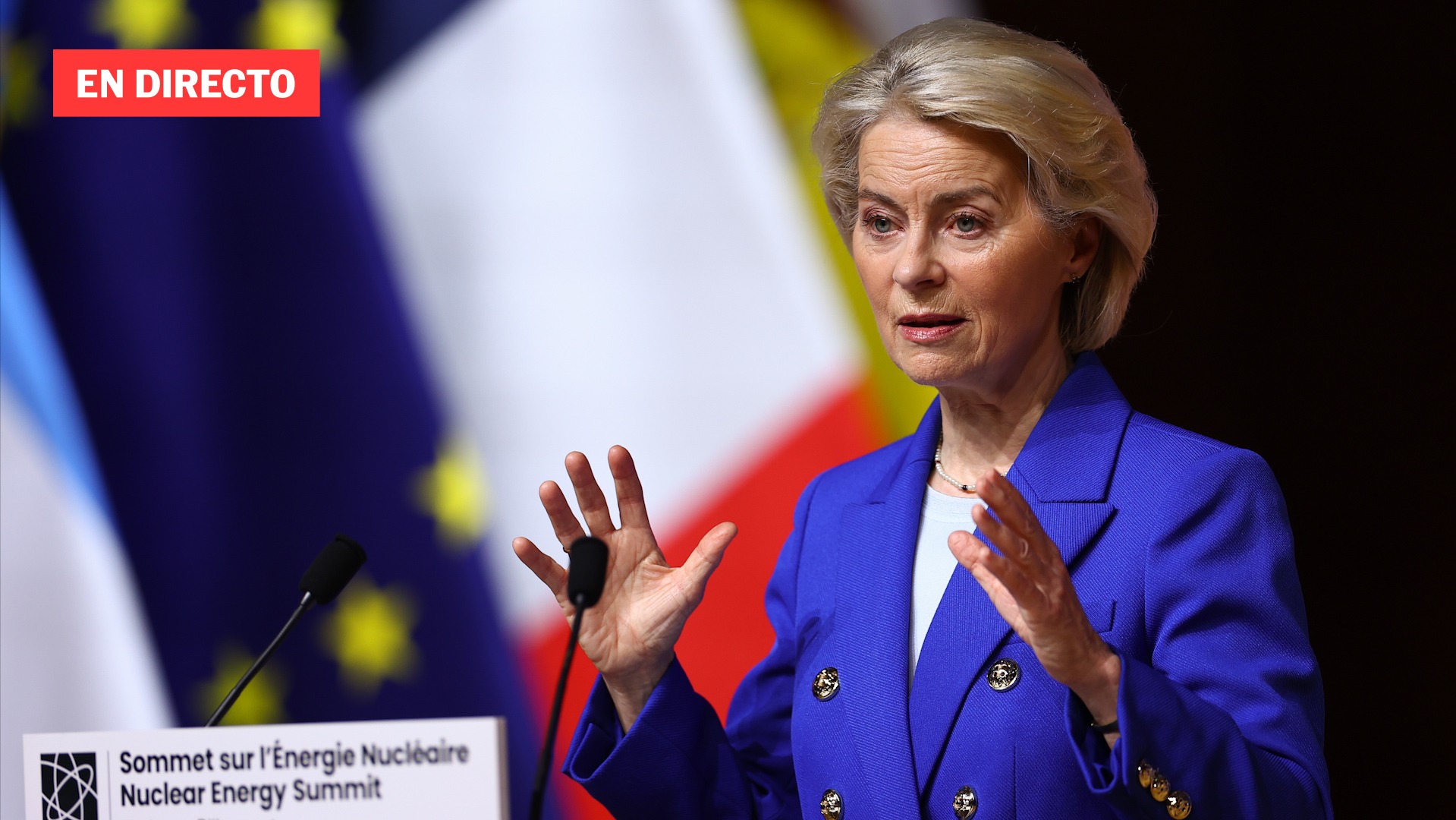 Úrsula von der Leyen comparece en el Parlamento Europeo sobre la crisis de Irán, en directo
