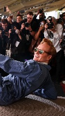 Despliegue de la alfombra roja para los Oscar