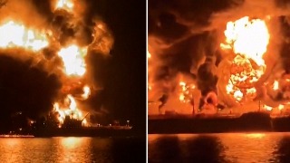 Barcos iraníes bombardean dos petroleros en el puerto iraquí de Basora