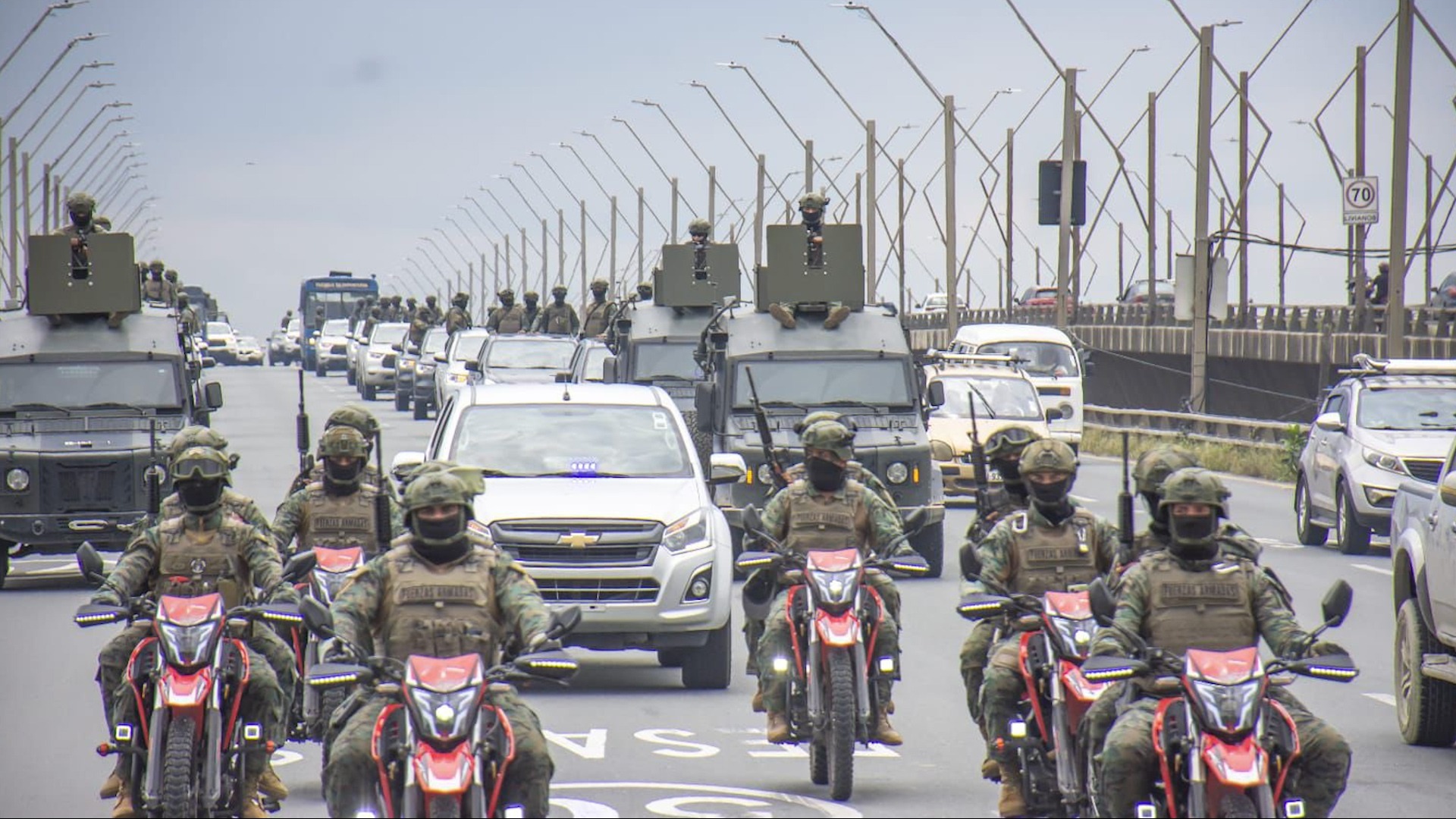 Así fue el toque de queda en Ecuador