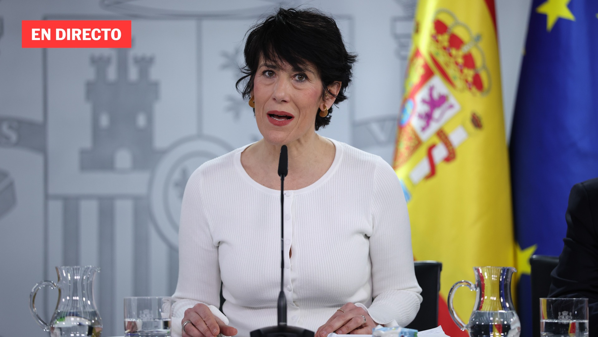 Rueda de prensa posterior al Consejo de Ministros, en directo