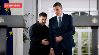 Pedro Sánchez comparece en rueda de prensa junto a Volodímir Zelenski, en directo