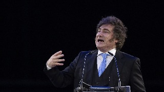 Javier Milei da su apoyo a guerra contra Irán