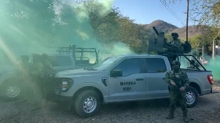 Enfrentamiento entre la Armada y presuntos criminales deja 11 muertos en Sinaloa