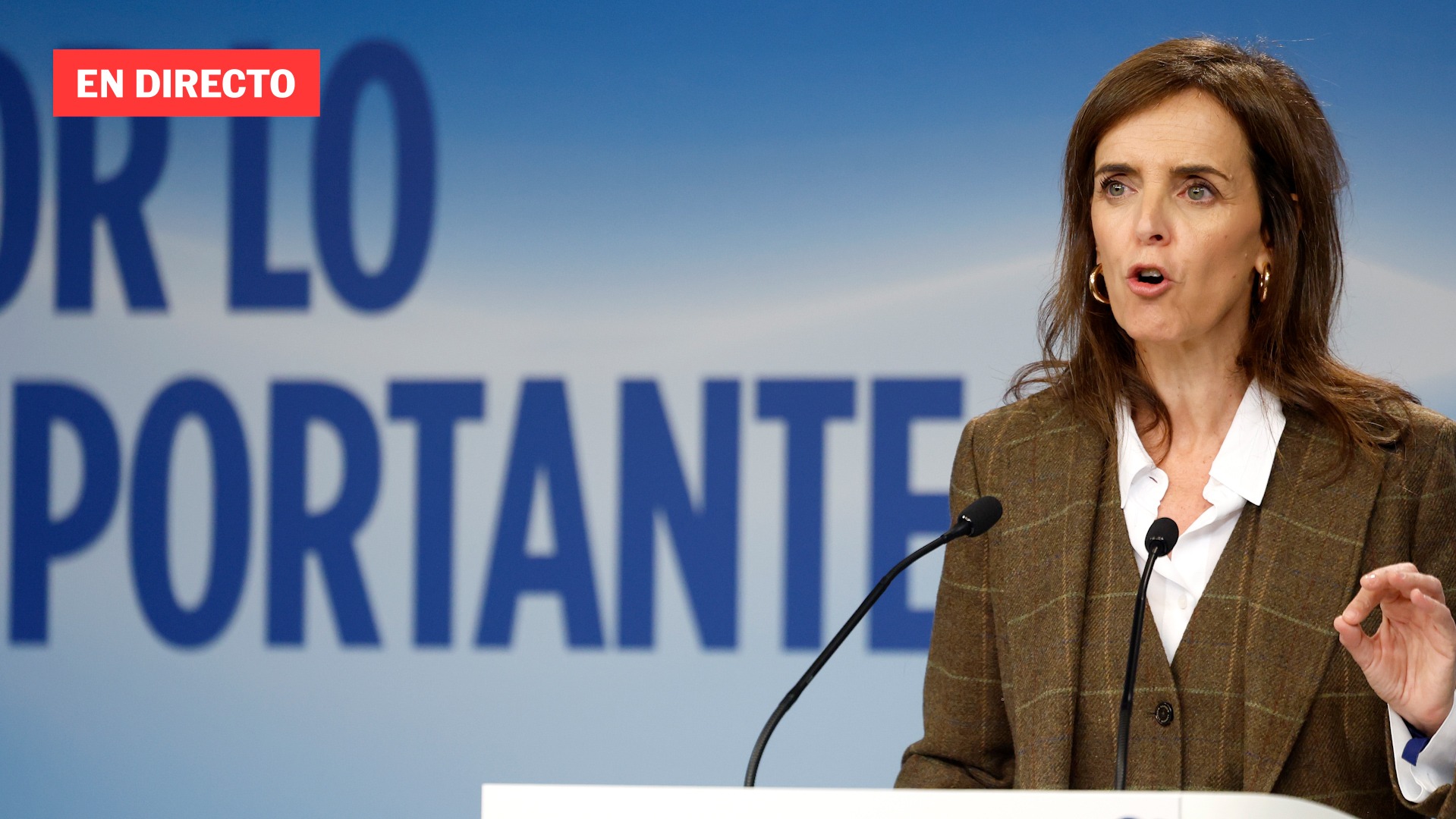 Rueda de prensa posterior a la reunión del Comité de Dirección del PP, en directo