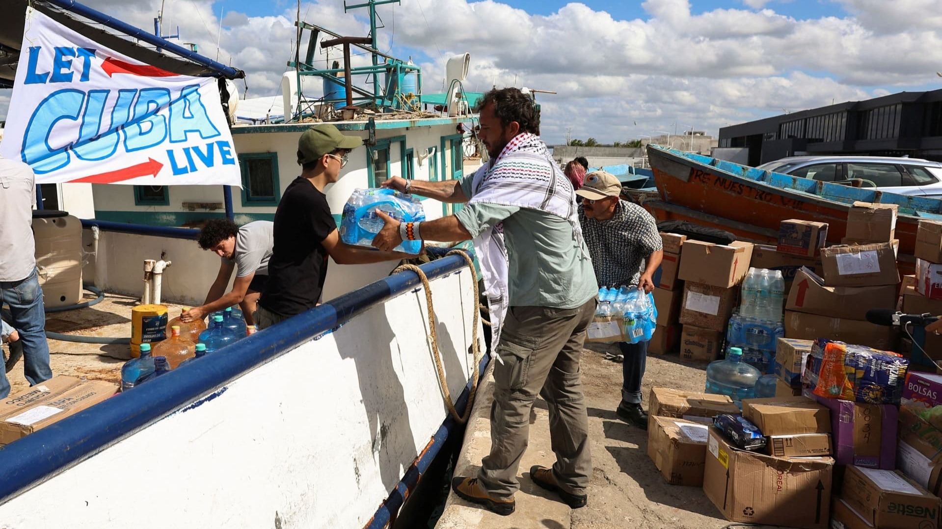 Flotilla humanitaria para Cuba