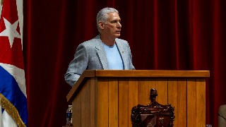Miguel Díaz-Canel pide defender la soberanía de Cuba frente a la asfixia de Trump
