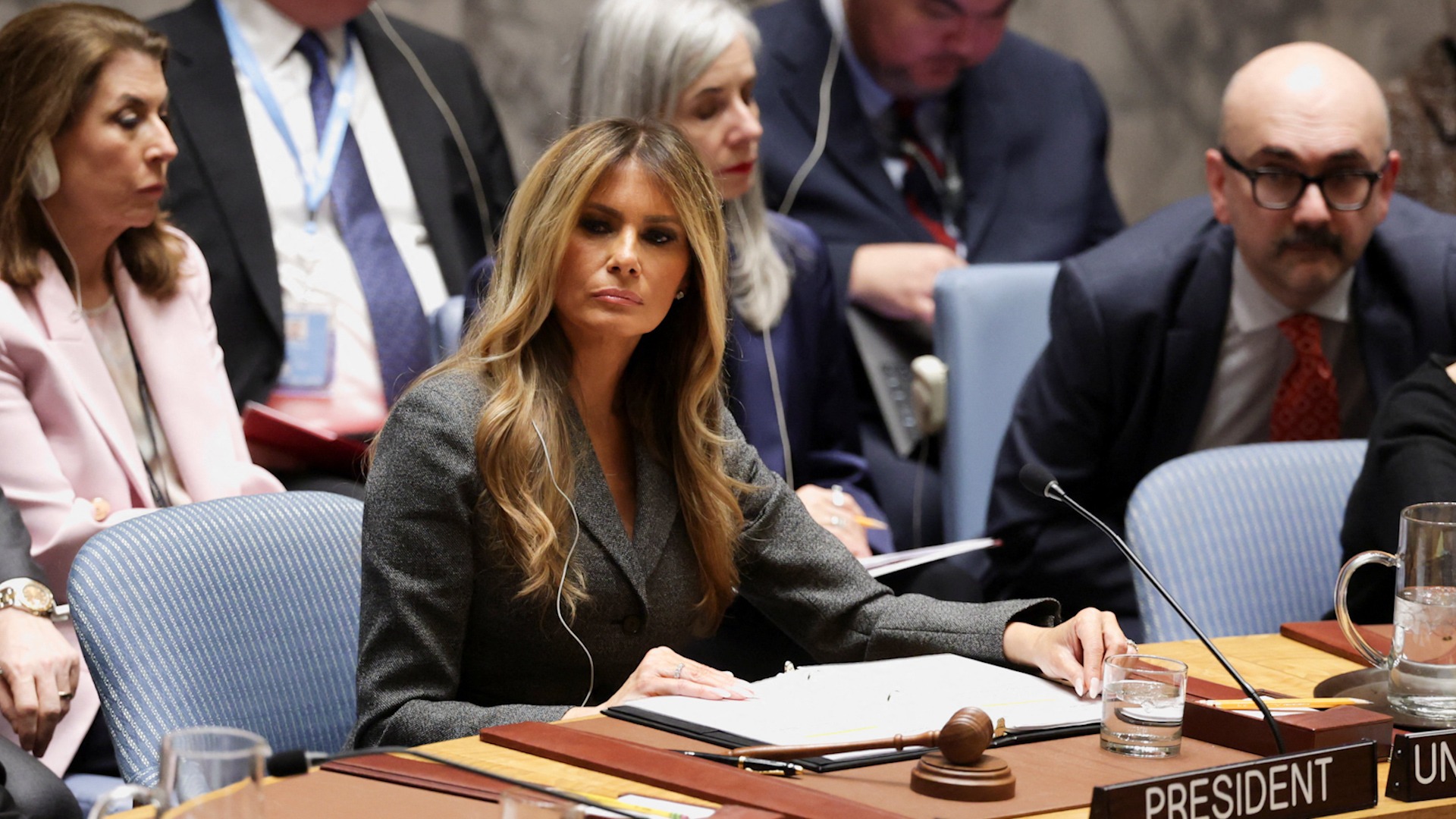 Melania Trump preside consejo de seguridad en la ONU