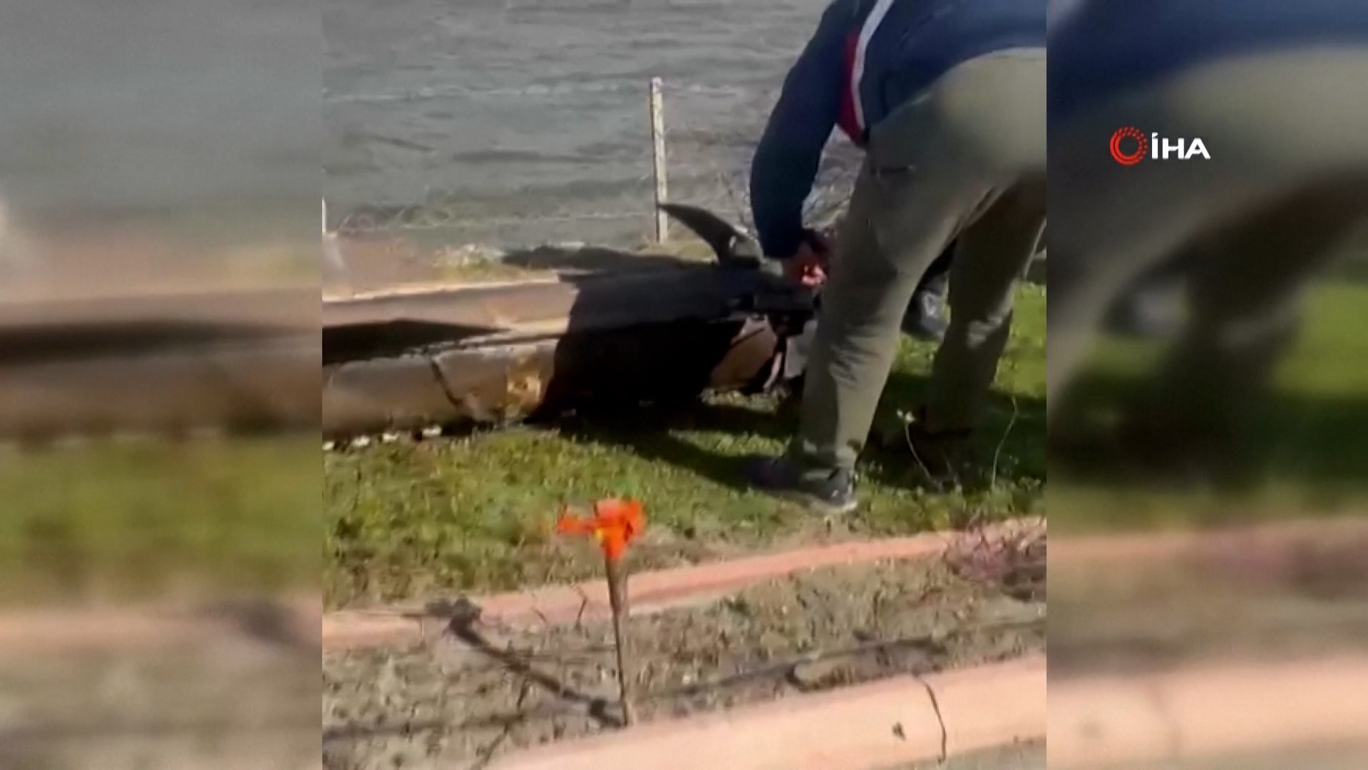 Este es el misil balístico iraní derribado por la OTAN