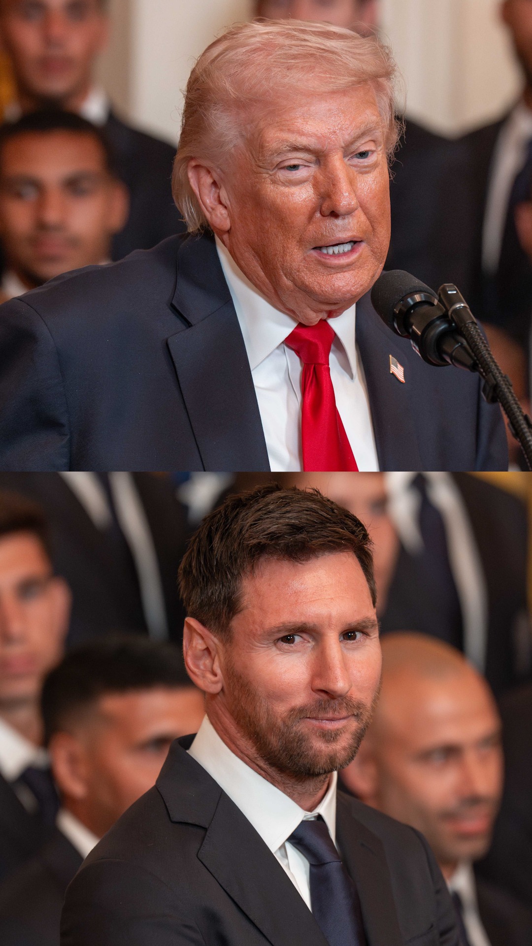 Donald Trump sobre Messi: "Puede que seas mejor que Pelé"