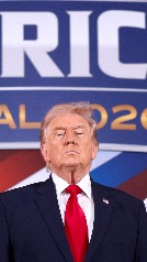 Trump sobre Sheinbaum en 'Escudo de las Américas'.