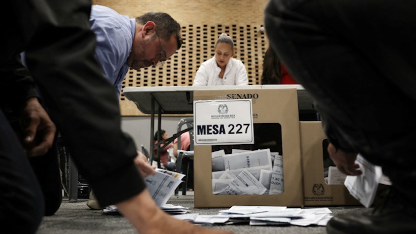 Cierre elecciones colombia
