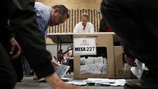 Cierre elecciones colombia