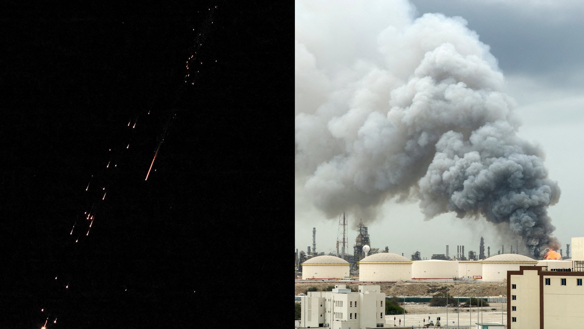 El lanzamiento de misiles iraníes activa las sirenas antiaéreas en Israel y Bahréin