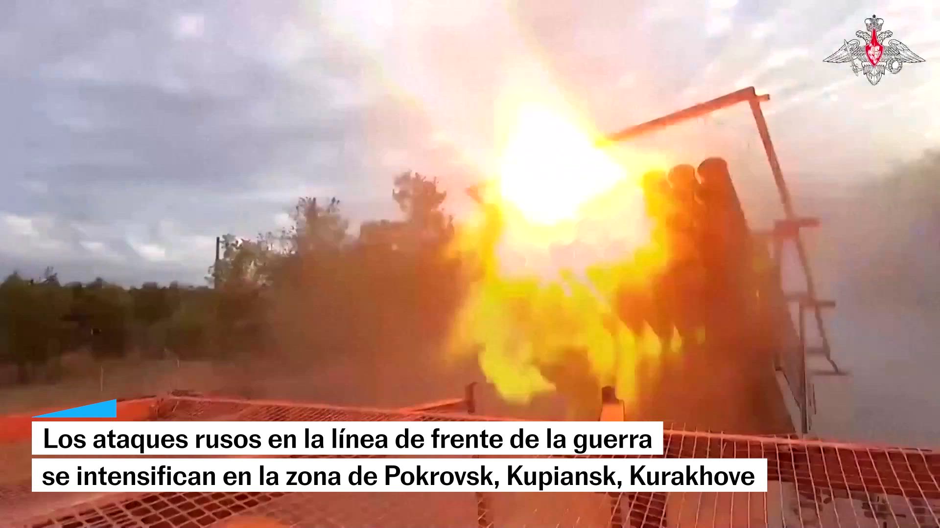 Las autoridades ucranias evacuan residentes de la ciudad de Pokrovsk