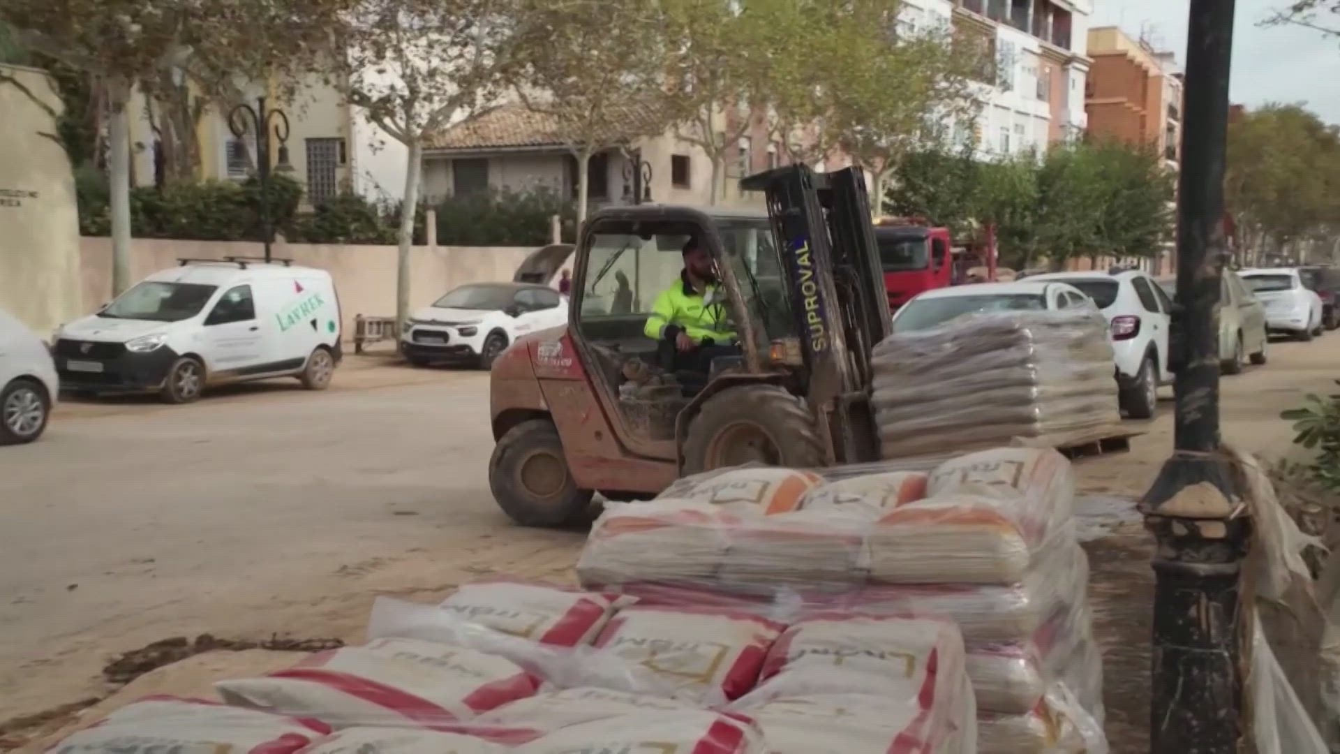Aldaia se prepara para la dana