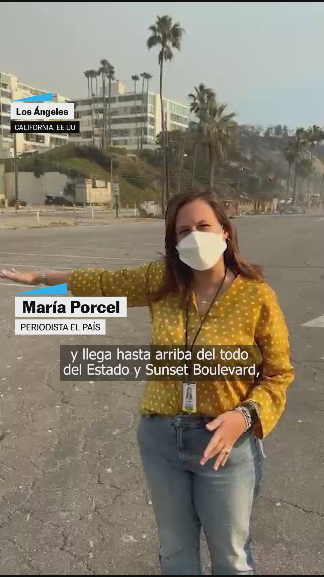 Las llamas han cortado una gran parte de la carretera Pacific Coast