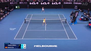 Resumen del partido entre Badosa y Sabalenka