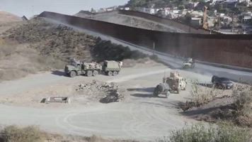 Despliegue militar en la frontera de Estados Unidos