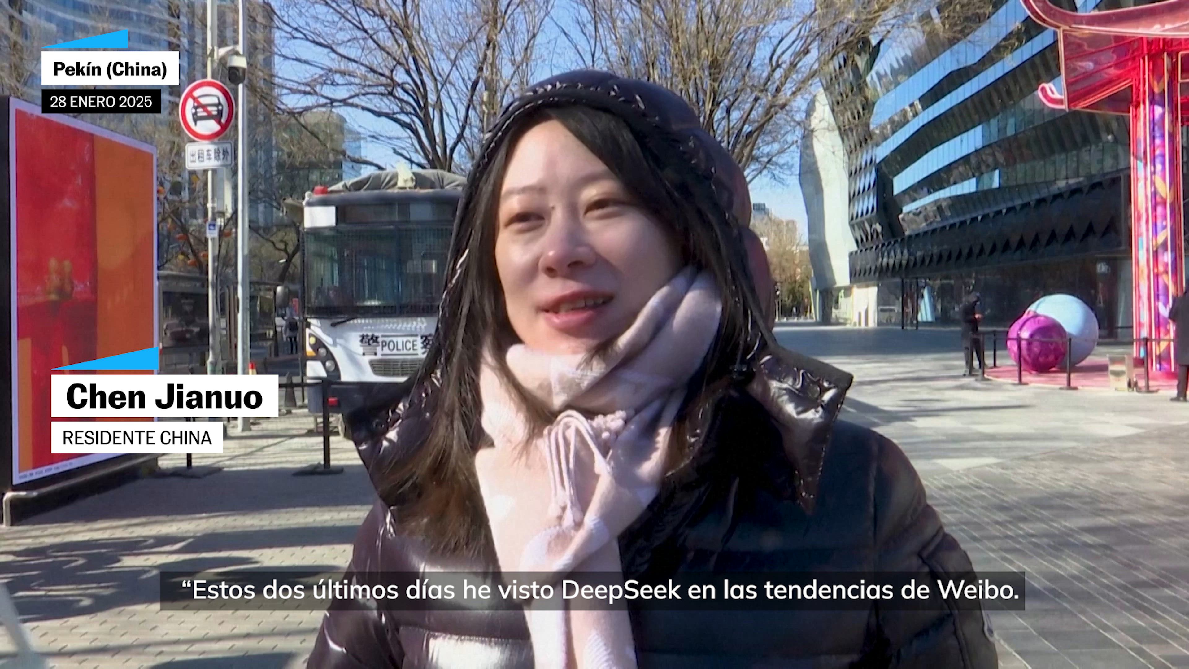 Ciudadanos chinos sobre DeepSeek: "espero que el desarrollo tecnológico de nuestro país sea cada vez mejor”