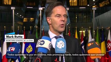 Rutte y Hegseth hablan sobre la situación de Ucrania