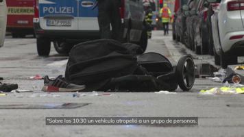 Al menos 27 heridos en Múnich atropellados por un coche en una manifestación sindical