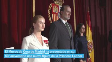 El Museo de Cera de Madrid presenta una nueva figura de la Princesa Leonor