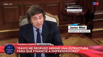 Entrevista Milei