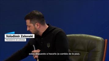 Zelenski está dispuesto a dejar su puesto a cambio de la paz y la membresía en la OTAN