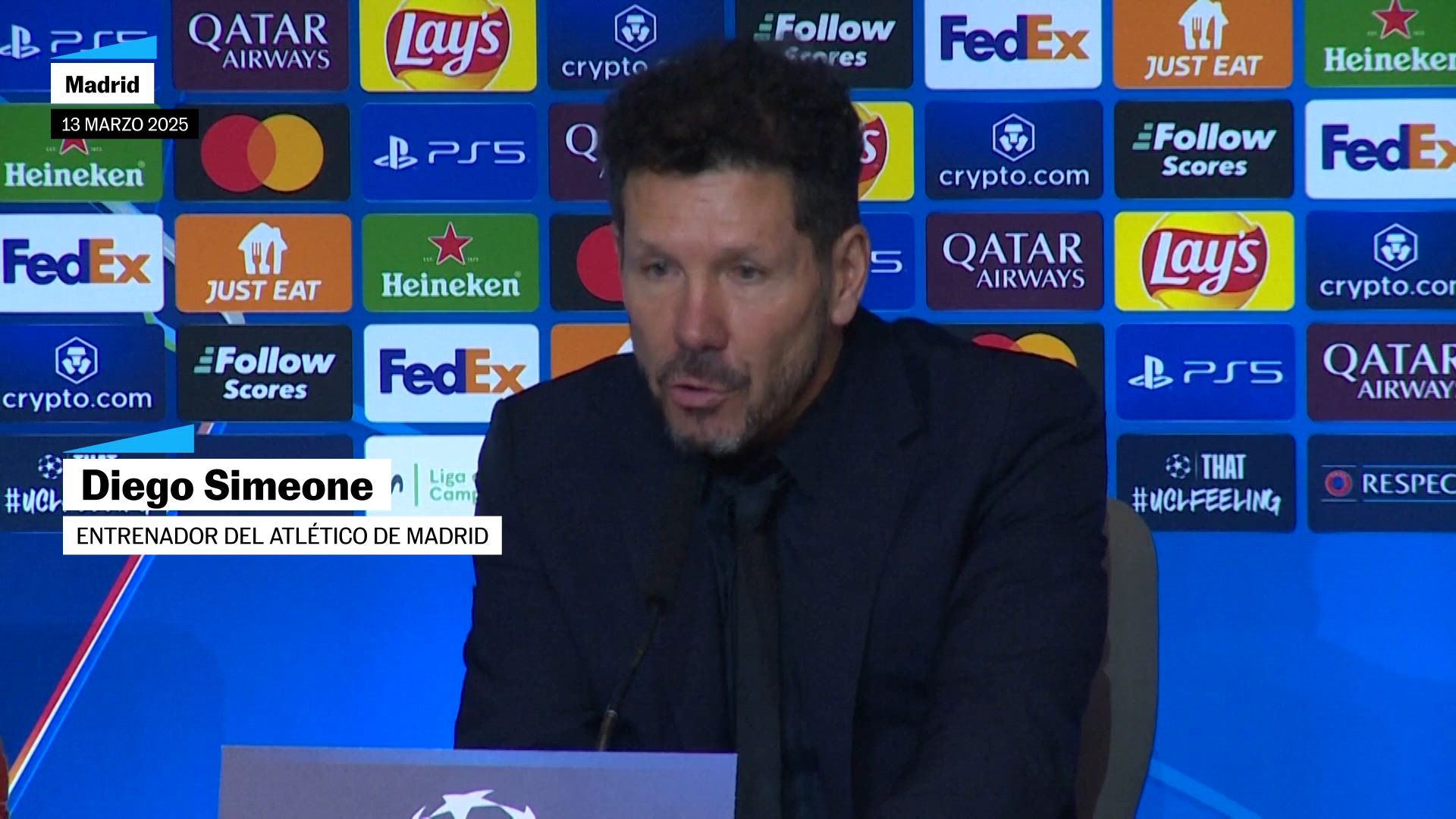 Simeone y Ancelotti declaran tras el derbi que ha dejado al Atlético fuera de la Champions