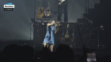 Amaia, en su inicio de gira en Barcelona