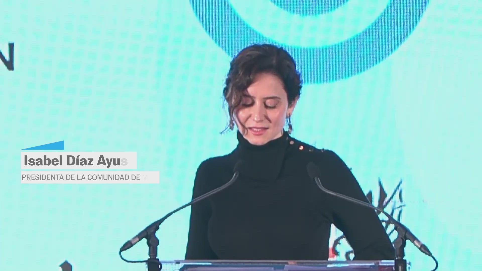 Ayuso, en la Conferencia de Margaret Thatcher: "Estamos hartos de las políticas woke"