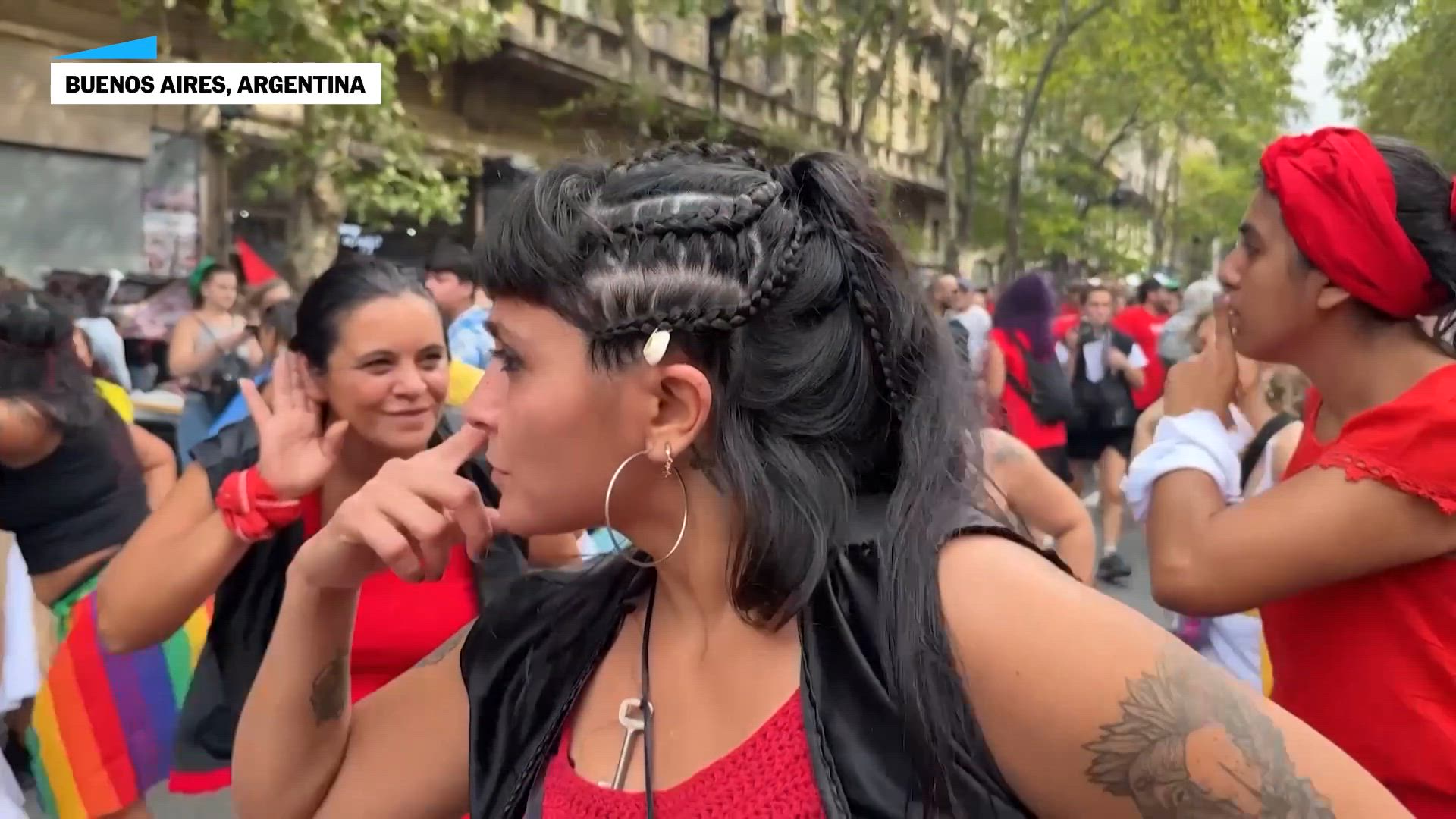 Los argentinos marchan para recordar a las víctimas de la dictadura