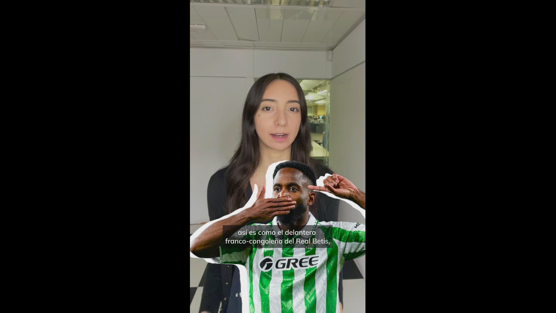 Los goles contra la guerra de Bakambu