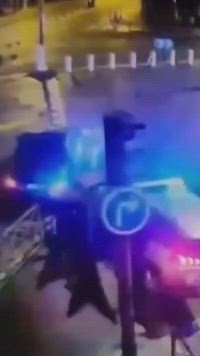 Así ha sido el choque en París tras una persecución policial