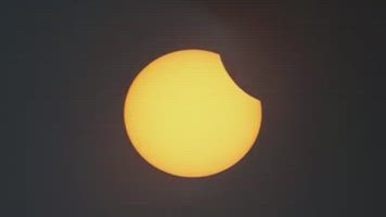 Timelapse del eclipse solar 2025