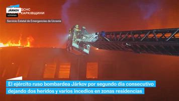 Rusia ataca por segundo día consecutivo Járkov y deja dos heridos