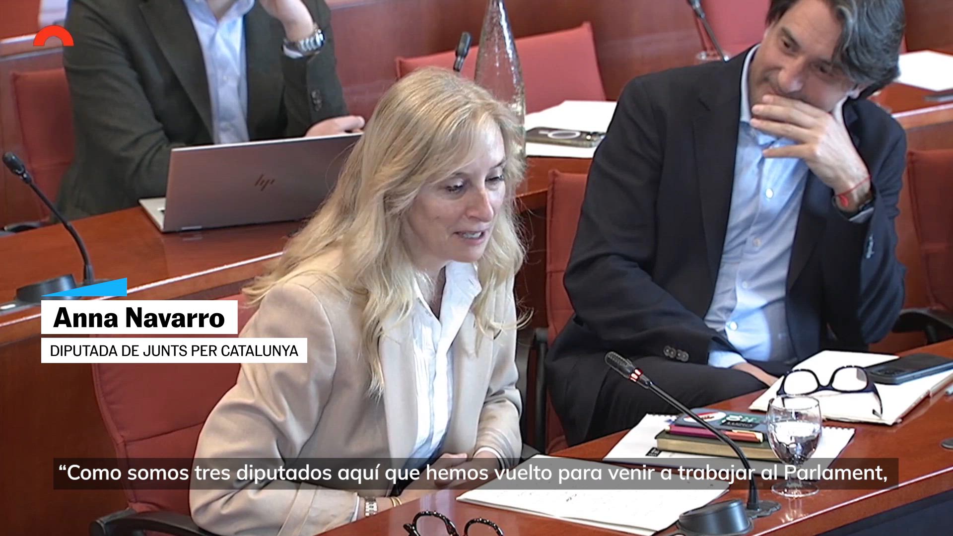 Anna Navarro: “Otras personas entran este país y pueden ir al CAP”