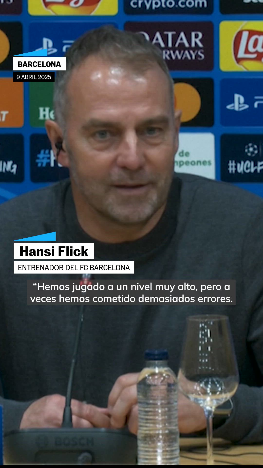 Flick rueda de prensa vertical bueno