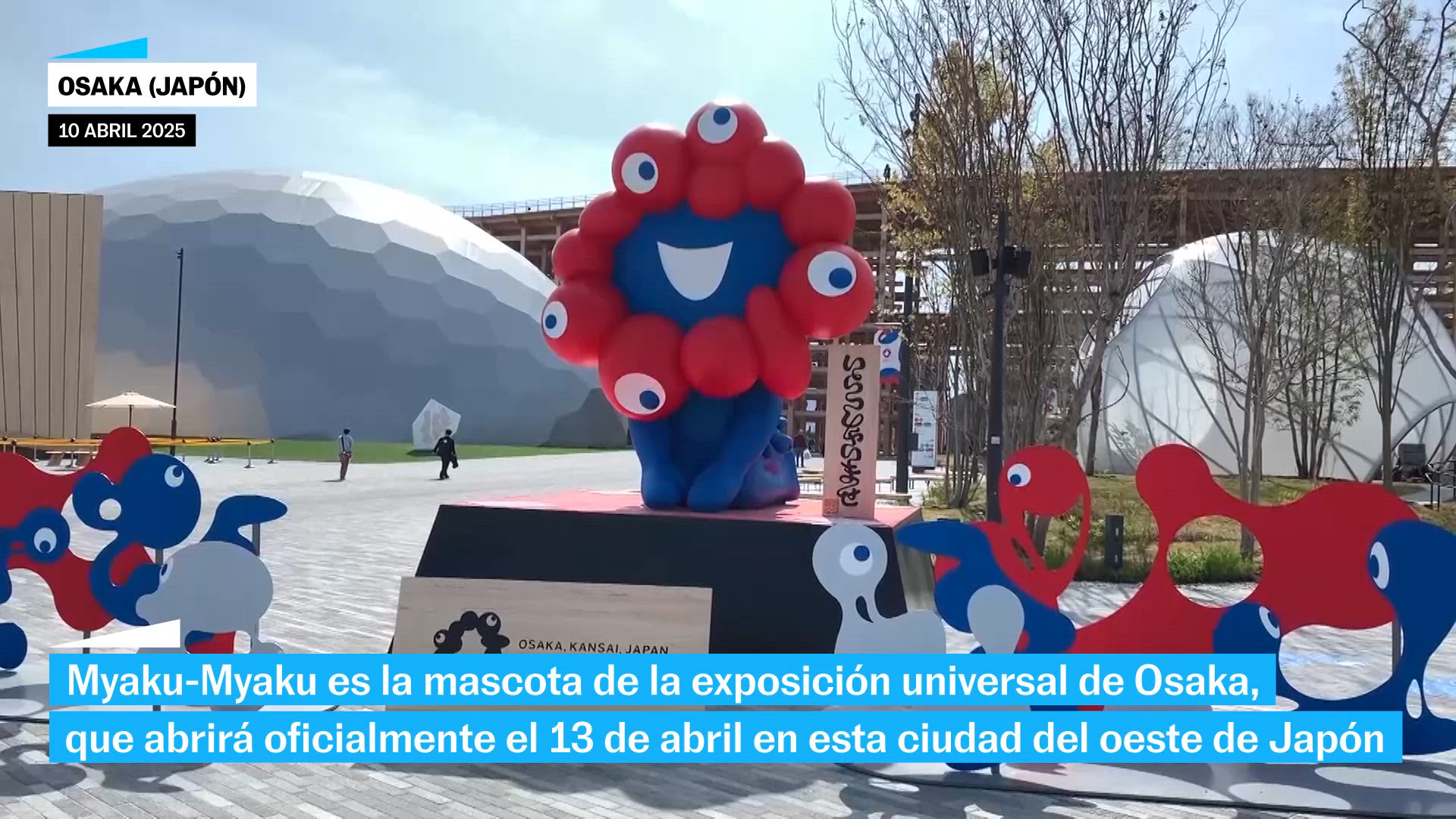 Presentación de la mascota Expo de Osaka