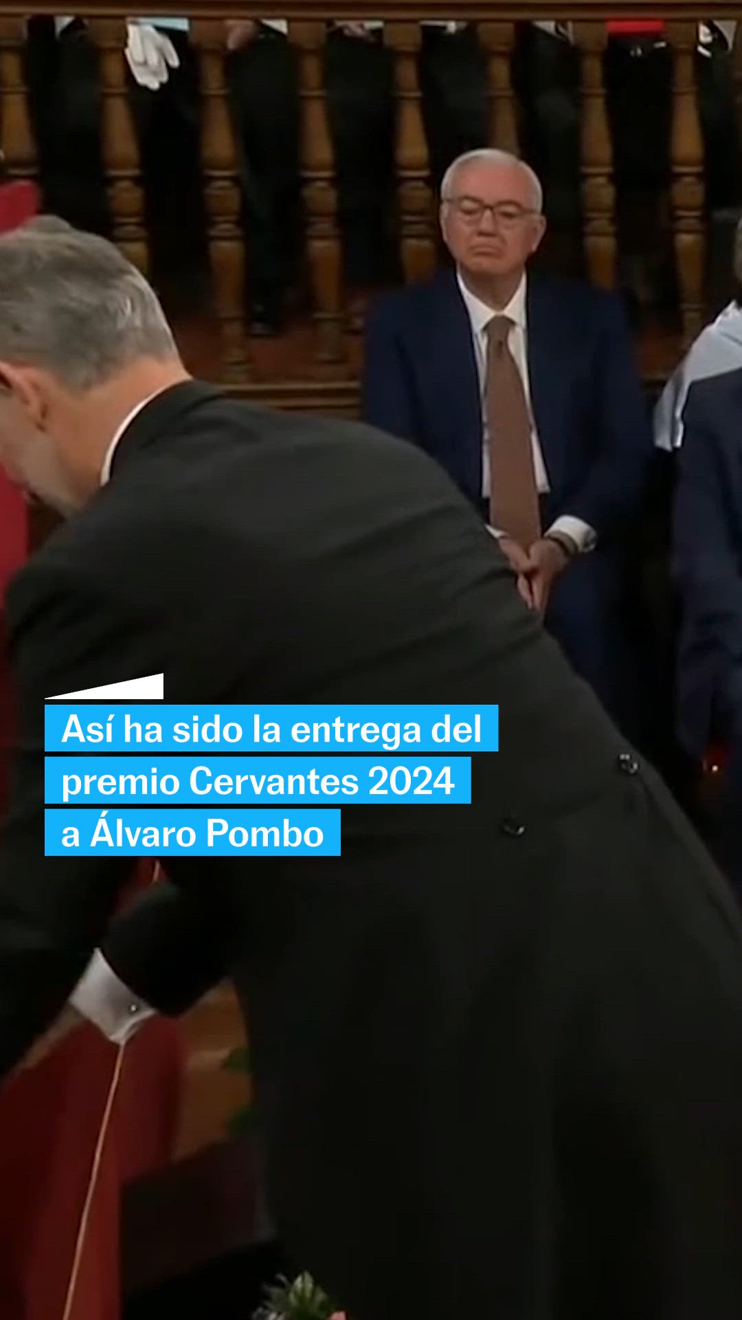 Los Reyes entregan el premio Cervantes a Álvaro Pombo