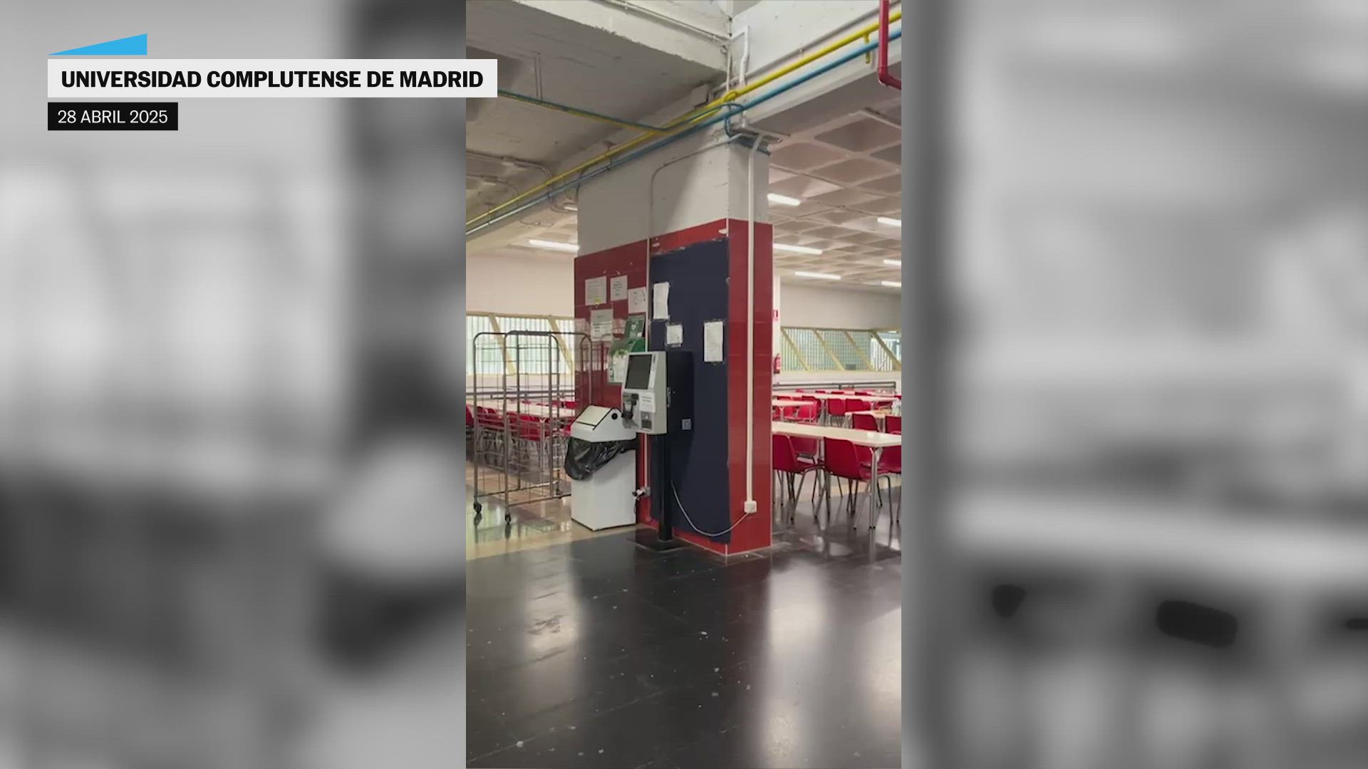 Apagón en la Universidad Complutense de Madrid