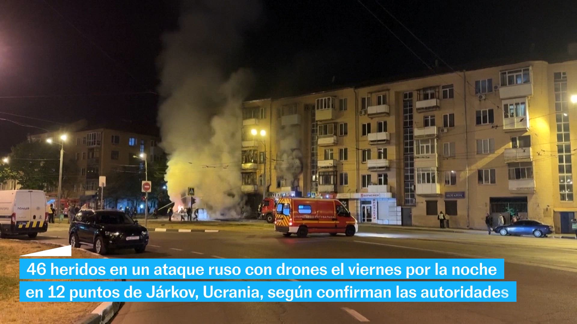 GUERRA UCRANIA | Intercambio de ataques con drones y un petición de Rusia