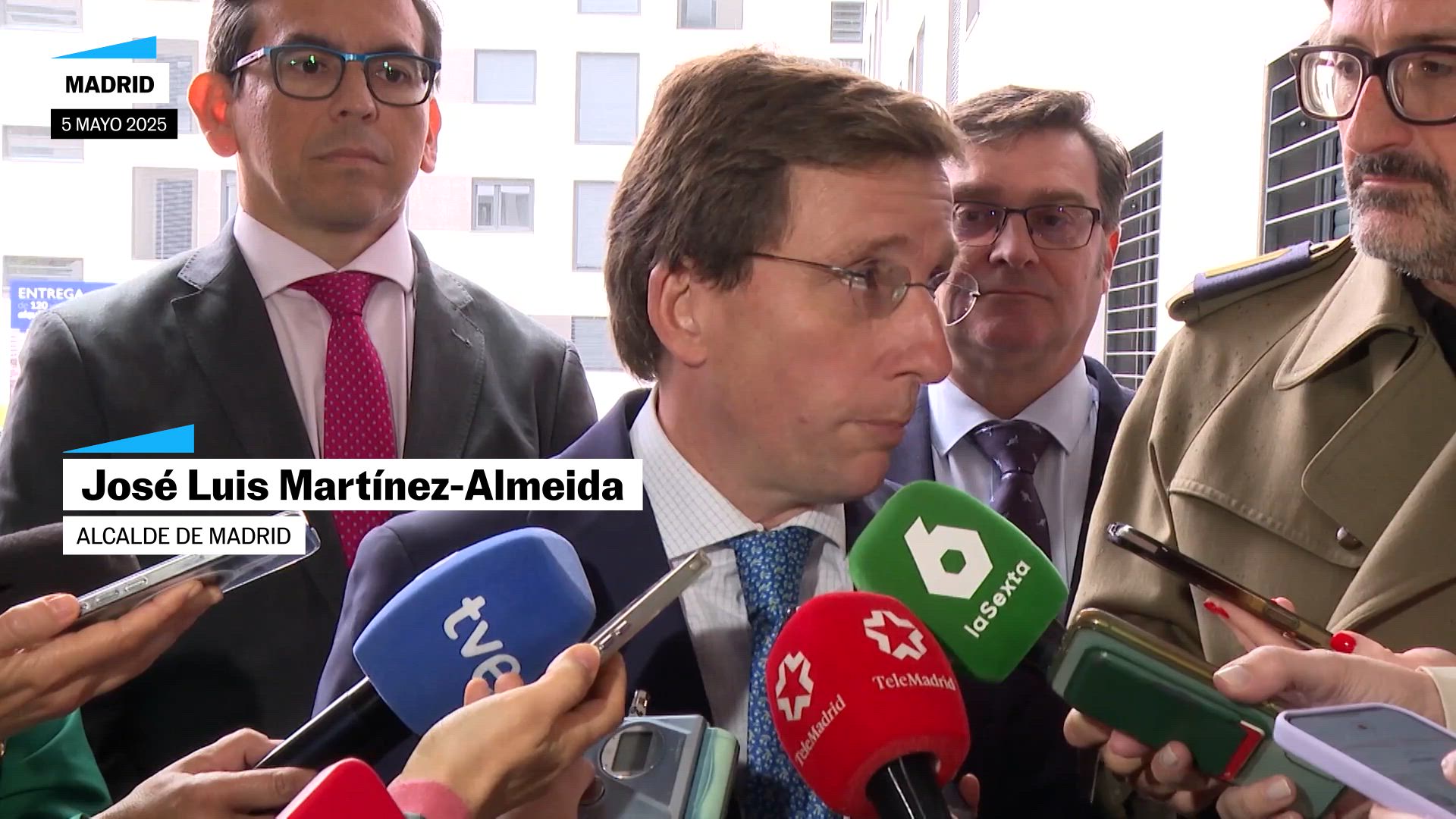 Almeida: "Todo lo que he oido sobre el accidente son hipotesis"